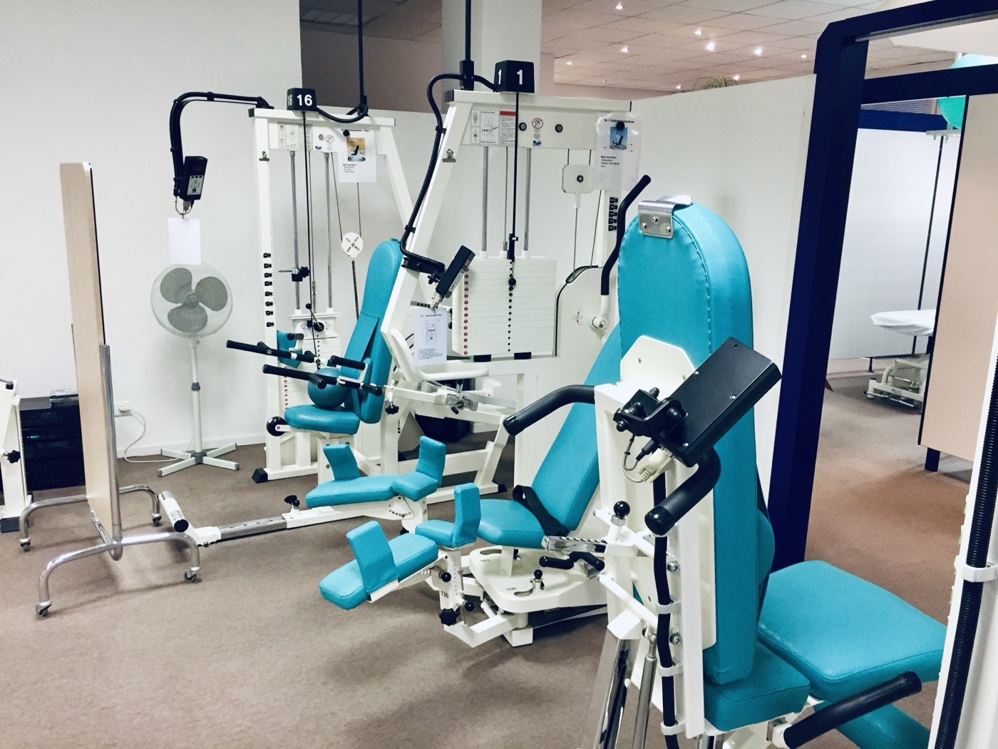 Computergesteuerte Rehageräte der medizinischen Trainingstherapie